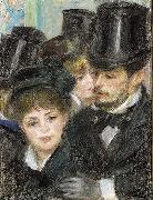 Pierre-Auguste Renoir Young people in the street Germany oil painting artist